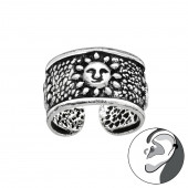 Cercel ear cuff argint soare samanic DiAmanti DIA41711